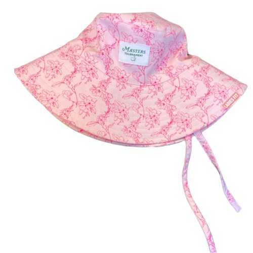Masters Ladies Pink Floral Pattern Bucket Sun Hat 