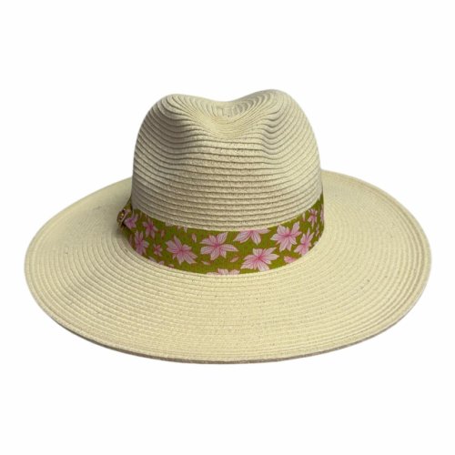 Masters Ladies Straw Hat with Magnolia Band - OS 