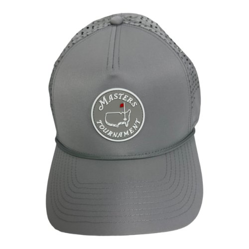 Masters Light Grey Performance Tech Rope Hat with Perforated Back