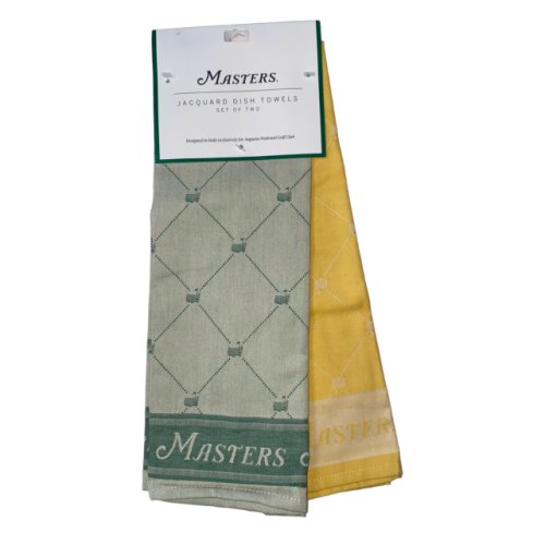 Masters Made in Italy Jacquard Kitchen Dish Towels - Set of Two 