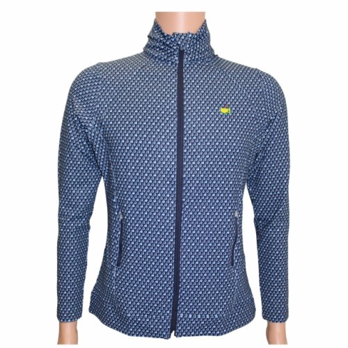 Masters Magnolia Lane Navy Full-Zip Jacket with Mini Logos 