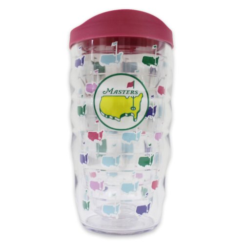 Masters Mini Logos 10oz Tervis Tumbler with Pink Lid