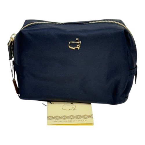 Masters Navy Made in Italy Collection Nylon Zippered Pouch 