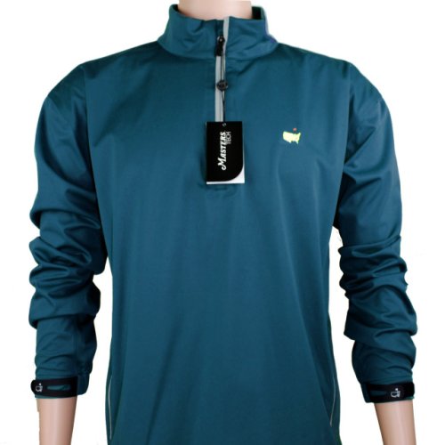 Masters Navy Performance Tech 1/4 Zip Pullover Wind Jacket 