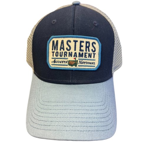 Masters Navy with Grey Mesh Trucker Hat 