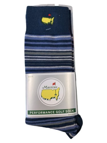 Masters Performance Socks - Navy with Light Blue & Grey (pre-order)