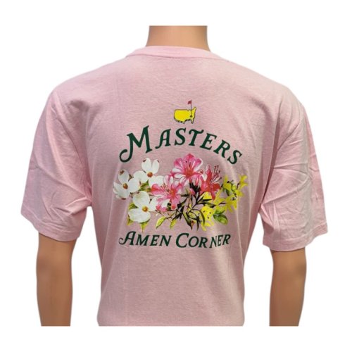 Masters Pink Amen Corner Floral T-Shirt 