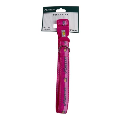 Masters Pink on Pink Strip Dog Collar 