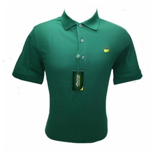 Masters Pique Golf Polo Shirt in Green