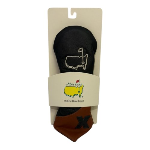 Masters Premium Black Leather Hybrid Head Cover 