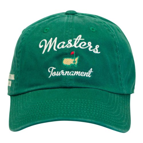 Masters Script Evergreen Brushed Cotton Vintage 1934 Slouch Hat 