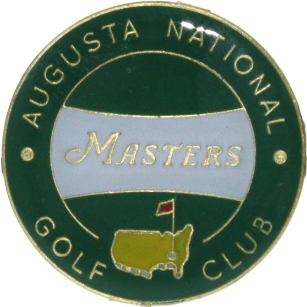 Masters Single Green Ball Marker