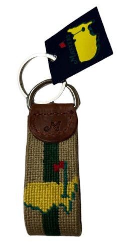 Masters Smathers and Branson Stone and Green Stripe Key Fob 