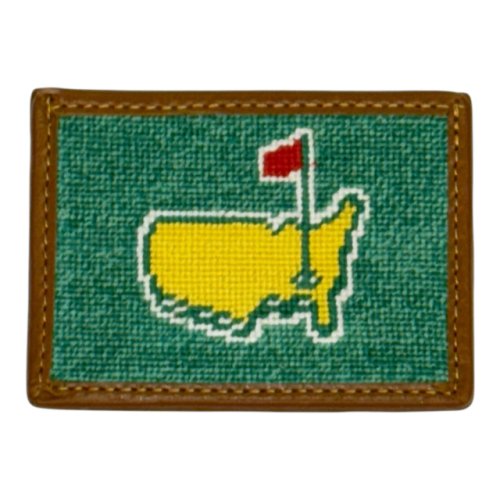 Masters Smathers & Branson Heather Green Credit Card Case 