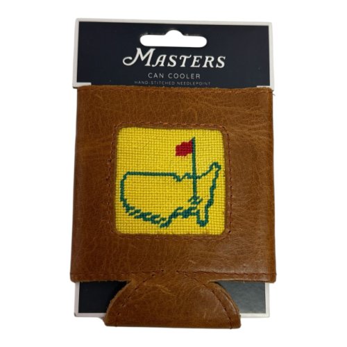 Masters Smathers & Branson Yellow Leather Koozie 