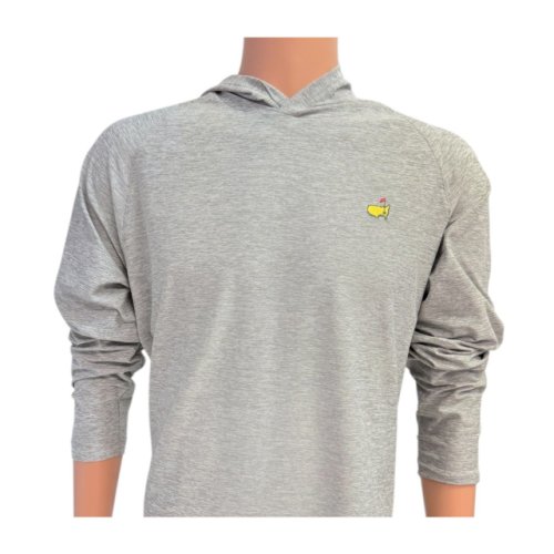 Masters Tech Heathered Grey Hoodie 