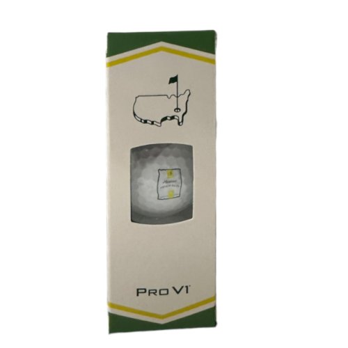 Masters Titleist Concessions Potato Chips Bag Icon Pro V1 Golf Ball 3-Pack 
