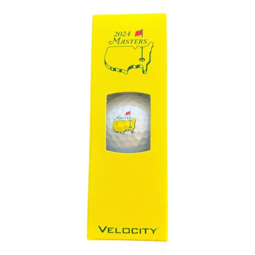 Masters Titleist Velocity Golf Balls Pack of 3 