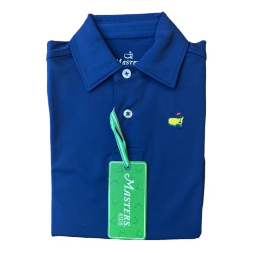 Masters Toddler Performance Tech Navy Blue Polo 