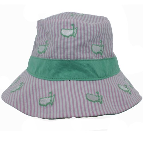 Masters Toddler Pink & Green Reversible Bucket Hat 