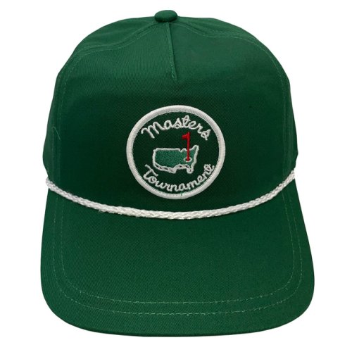 Masters Tournament Green Rope Hat 
