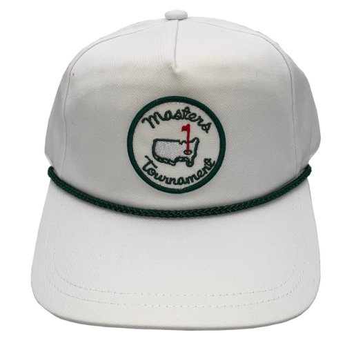 Masters Tournament White Rope Hat 