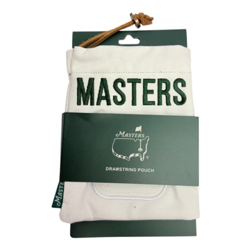 Masters White Canvas Valuables Pouch 