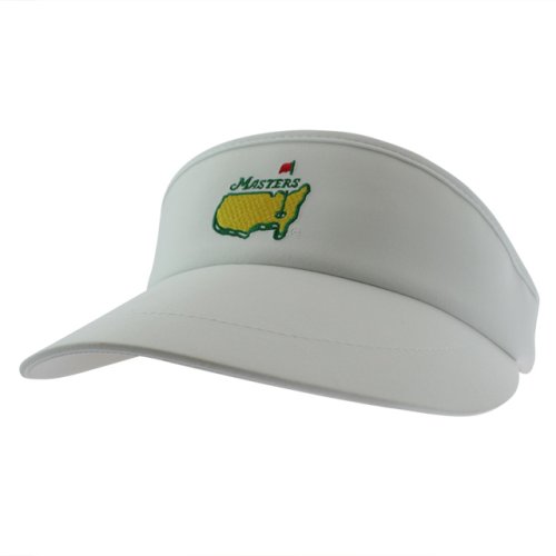 Masters White Performance Tech Golf Visor 