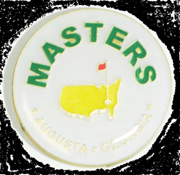 Masters White Single Ball Marker 