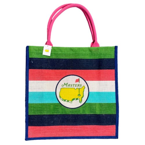 Masters Wide Stripe Jute Bag