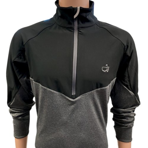 Masters ZeroRestriction Performance Tech Charcoal Heather 1/4 Zip Pullover 