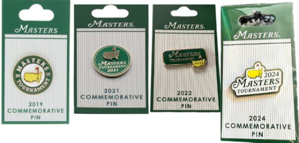 Prior Year Pin Bundle - 2019, 2021, 2022, 2024 