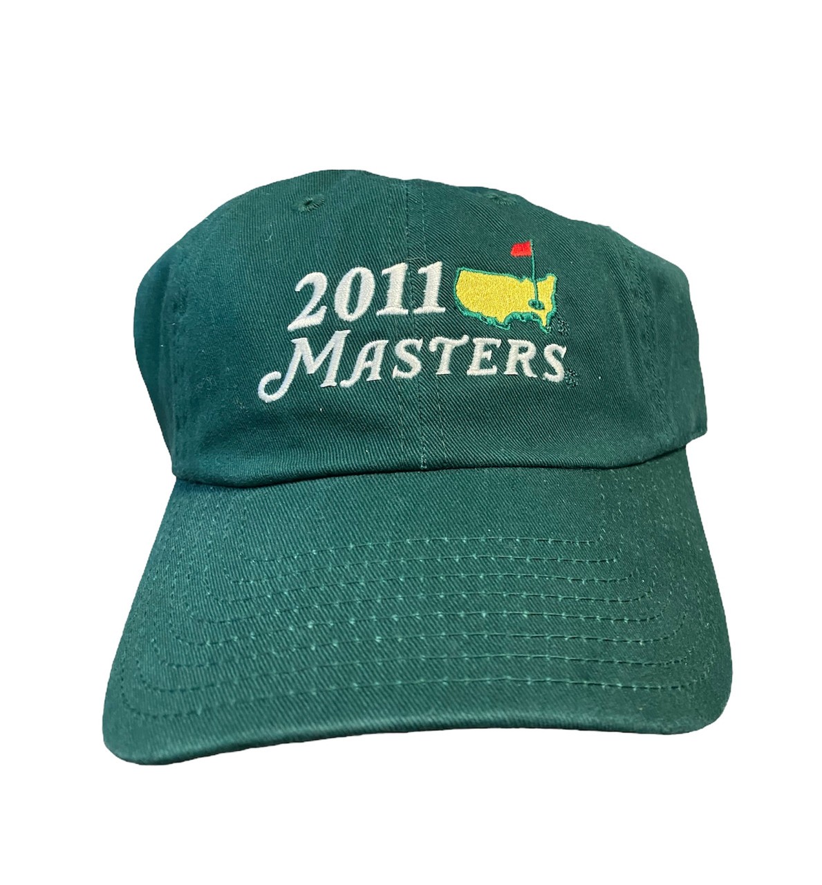 2011 Masters Big Logo Green Caddy Hat