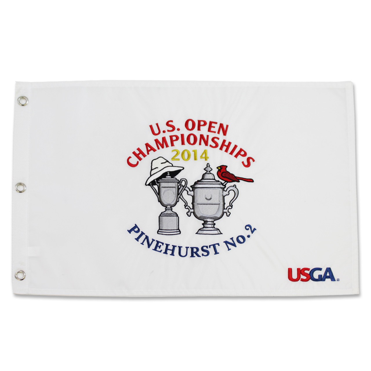 2014 US Open (Dual Logo) Embroidered Pin Flag