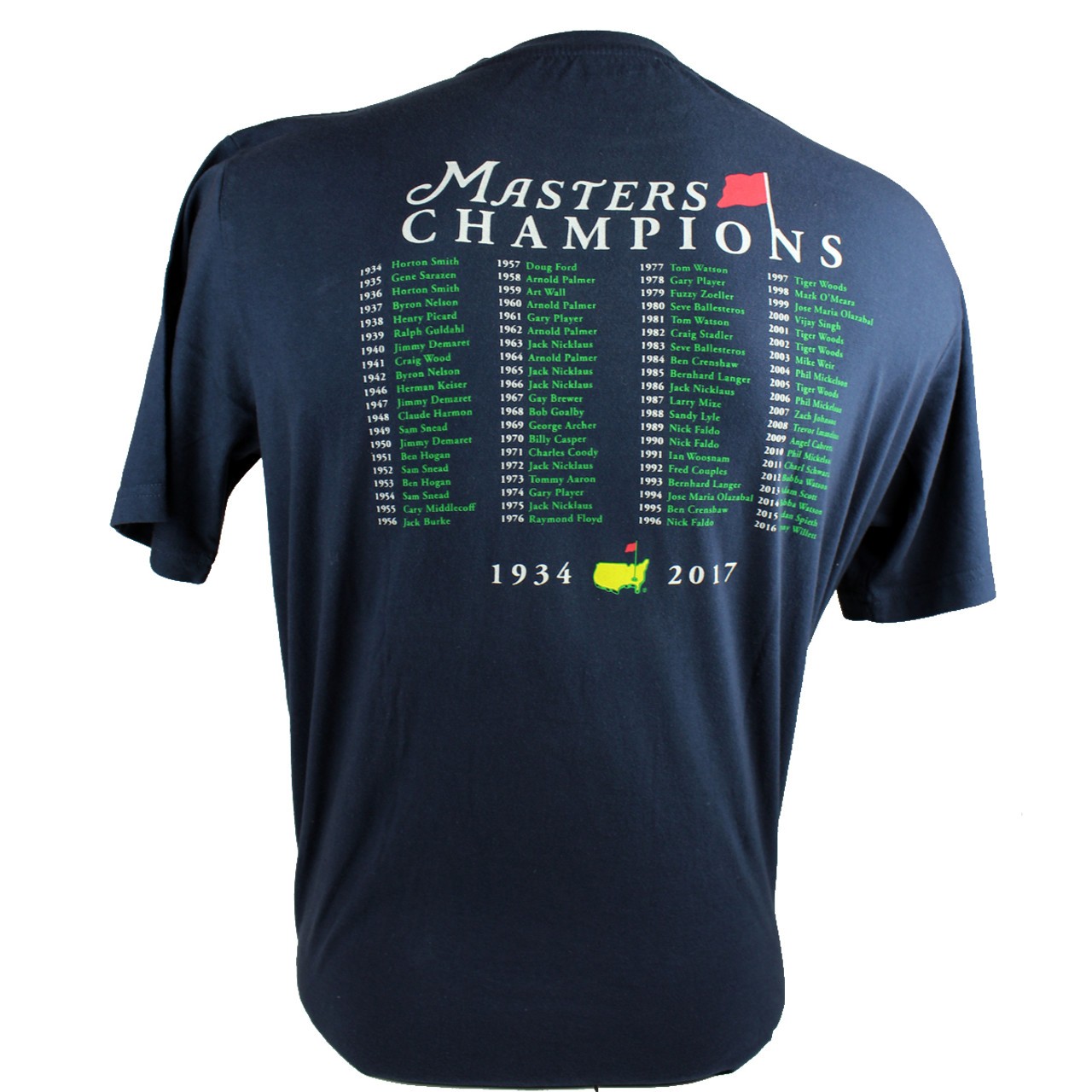2017 Masters Champions TShirt Navy