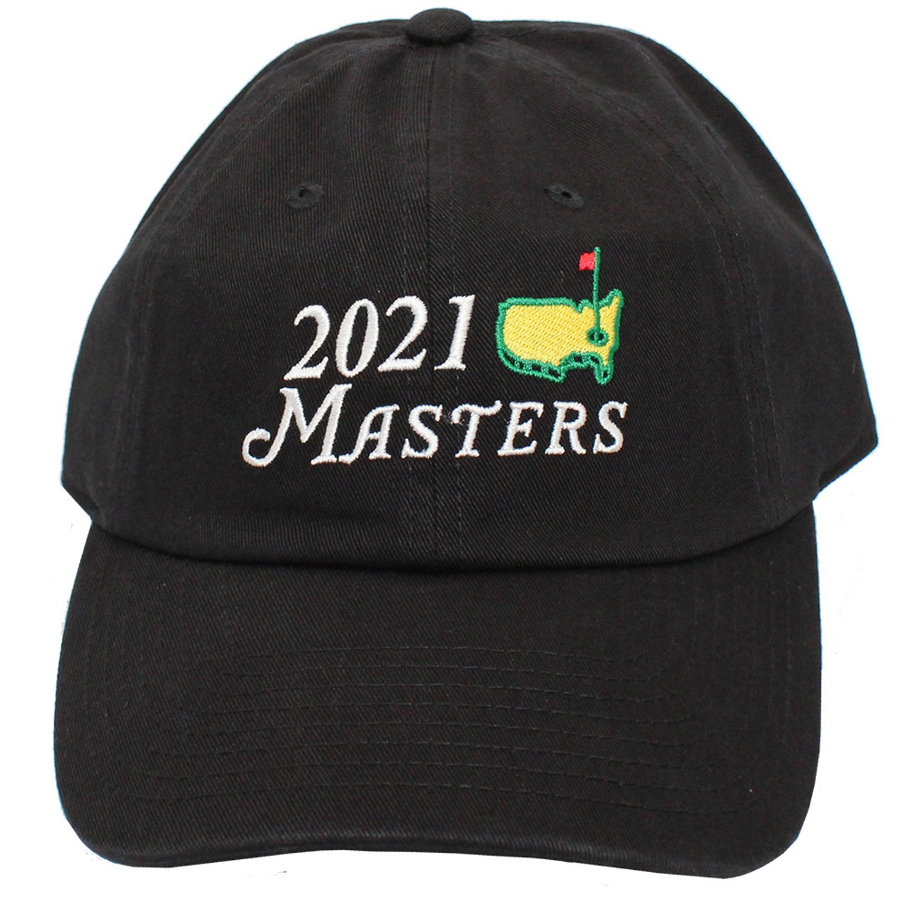 2021 Masters Black Big Logo Caddy Hat