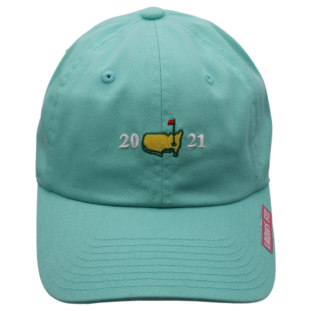 2021 Masters Ladies Aqua Split Logo Hat