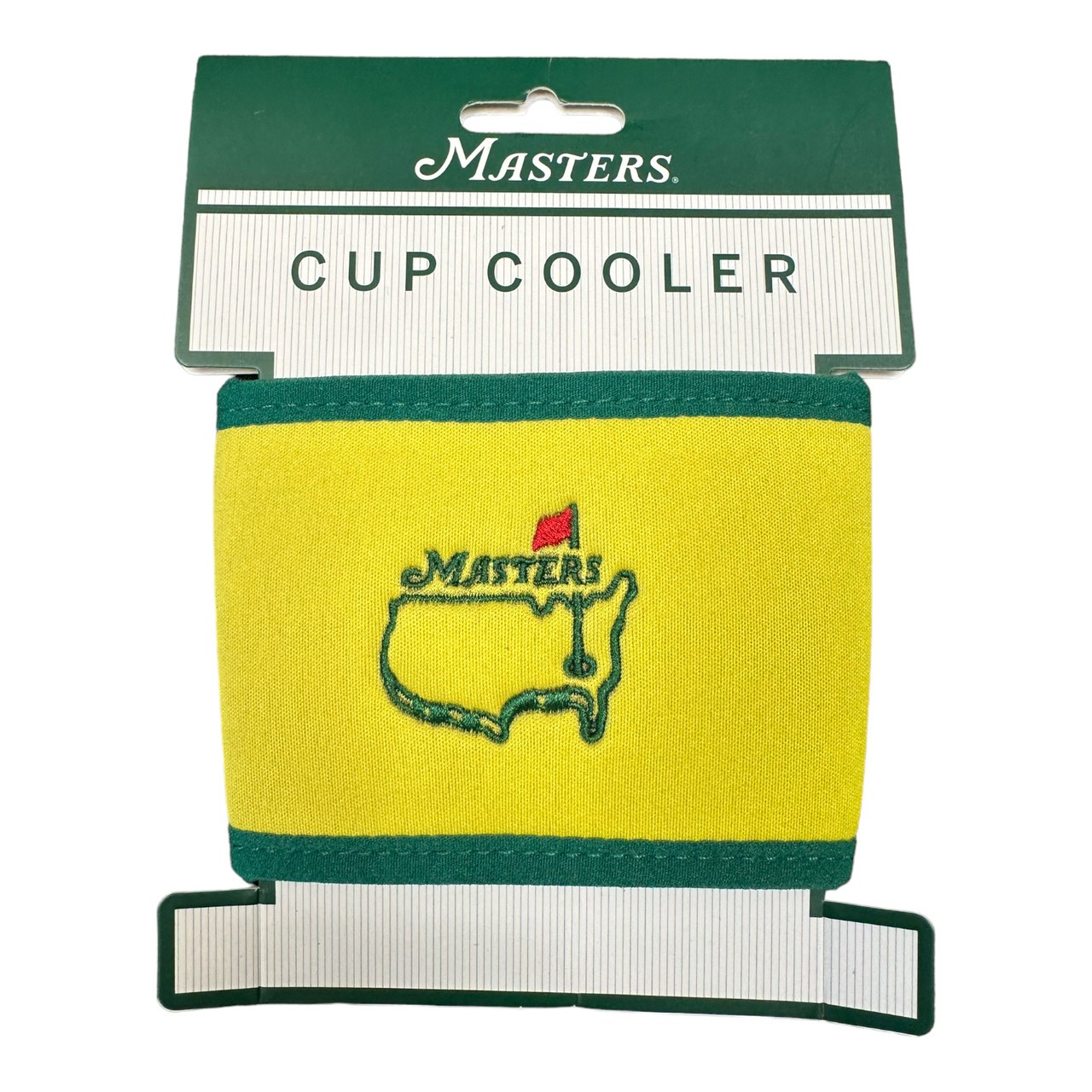 Masters Cup Koozie Yellow