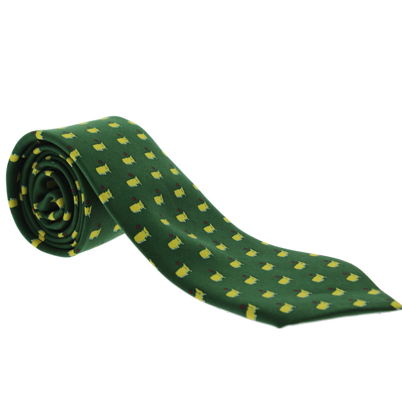Masters Green Logo Necktie- Youth