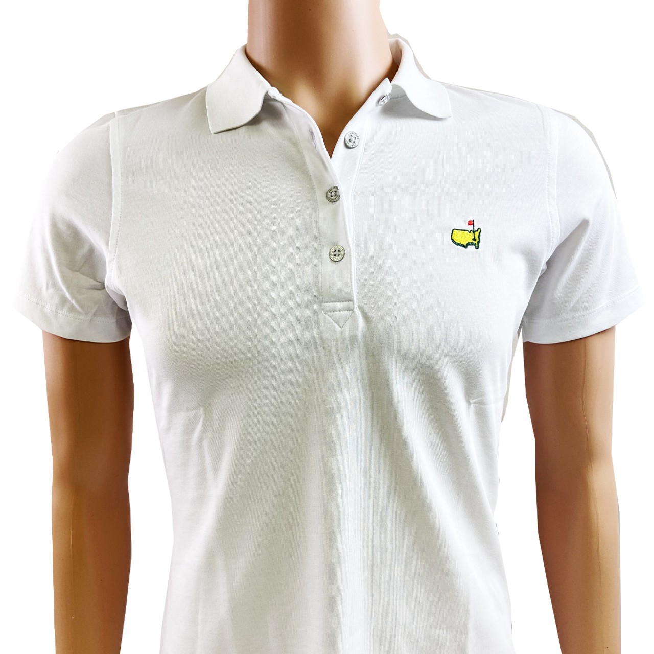 Masters Ladies Magnolia Lane Golf Shirt White