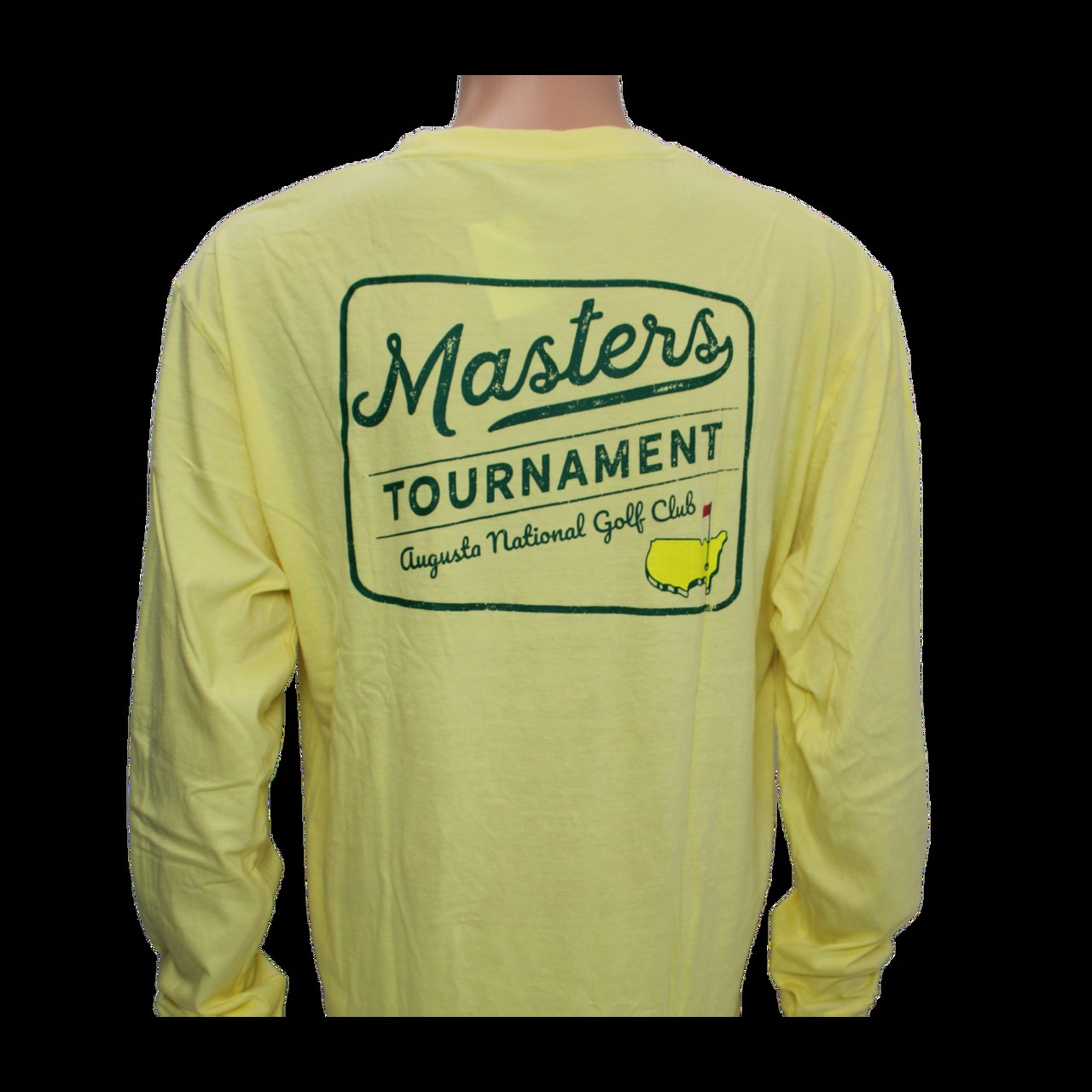 Masters Long-Sleeved Yellow Retro Shirt