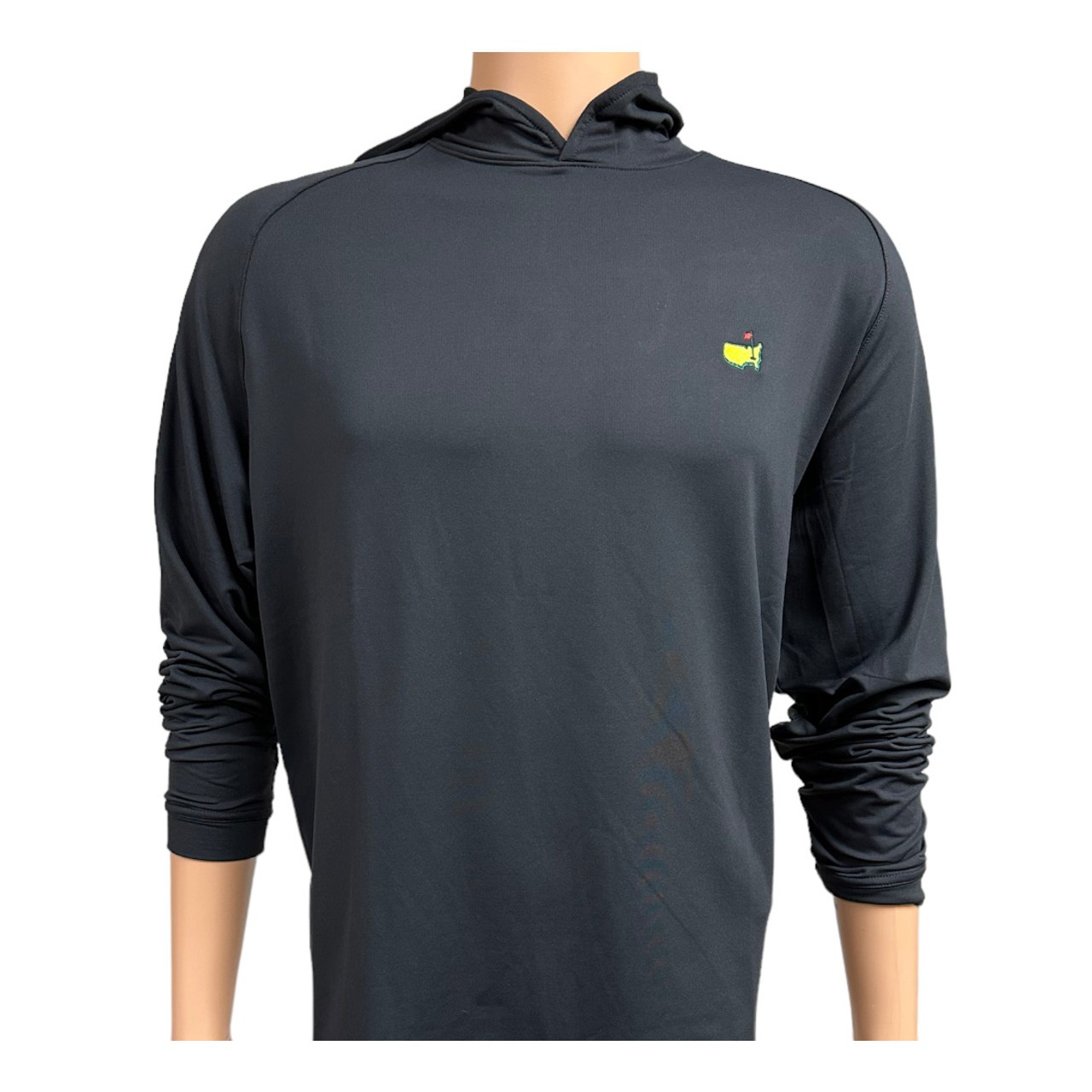 Masters Peter Millar Black Crown Sport Performance Hoodie
