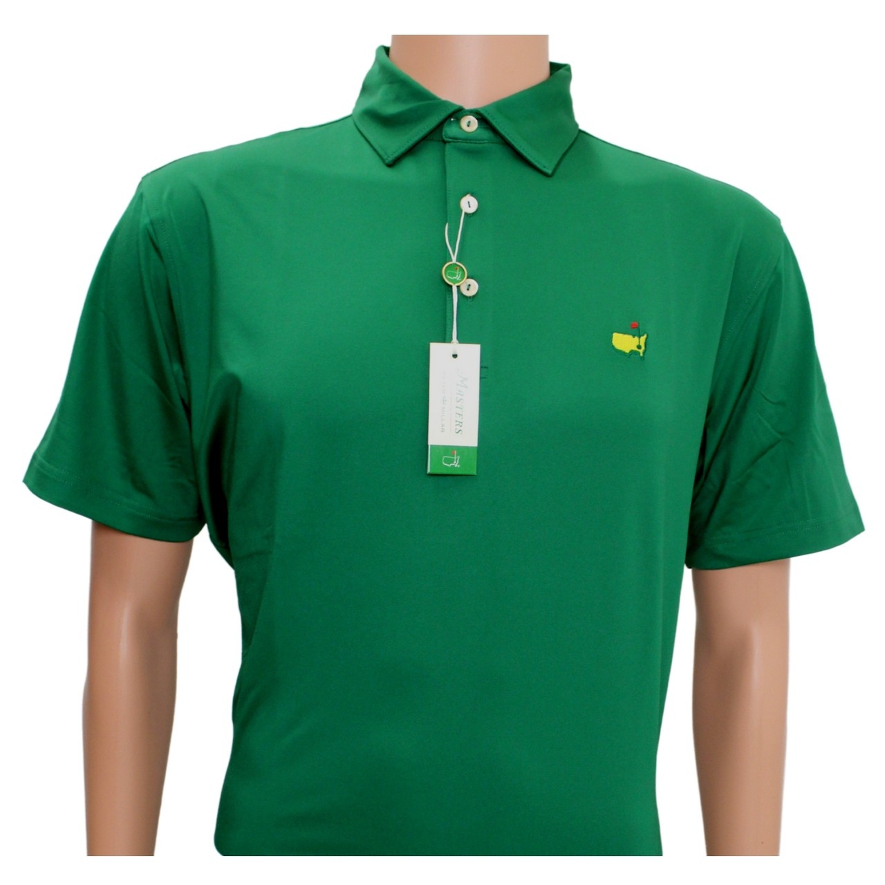 Masters Peter Millar Performance Augusta Pine Tech Golf Shirt