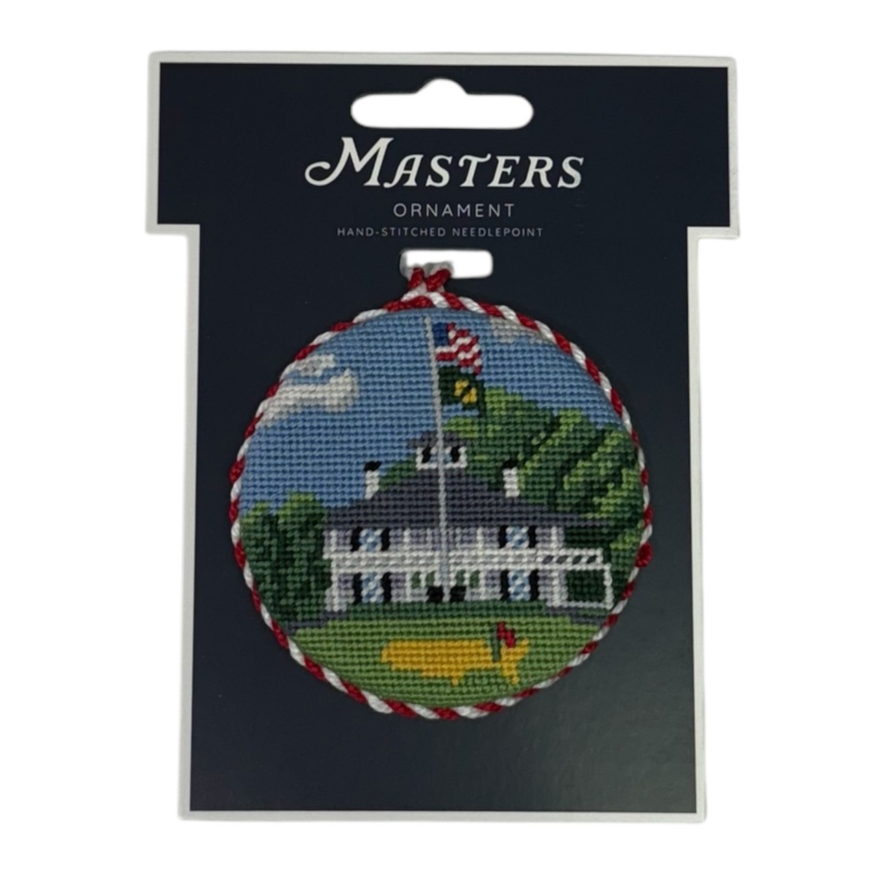 clubhaus クラブハウス　smathers and branson Masters Smathers and Branson Clubhouse Needlepoint Ornament