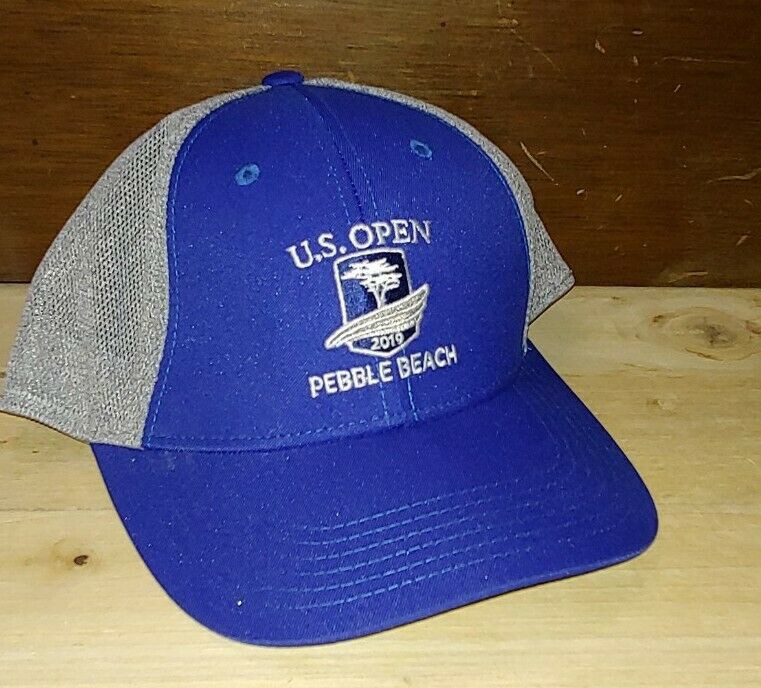 Us Open Golf Pebble Beach 2019 Blue Gray Back Adjustable ...