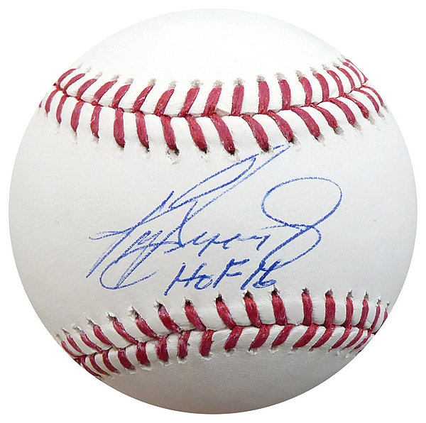 Ken Griffey Jr. Autographed Official MLB Baseball HOF 16 Seattle Mariners Beckett 