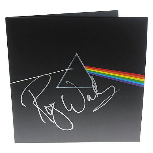 Roger Waters Pink Floyd Autographed 'The Dark Side of the Moon' Album Cover - Full Album with Record - PSA/DNA Authentic 