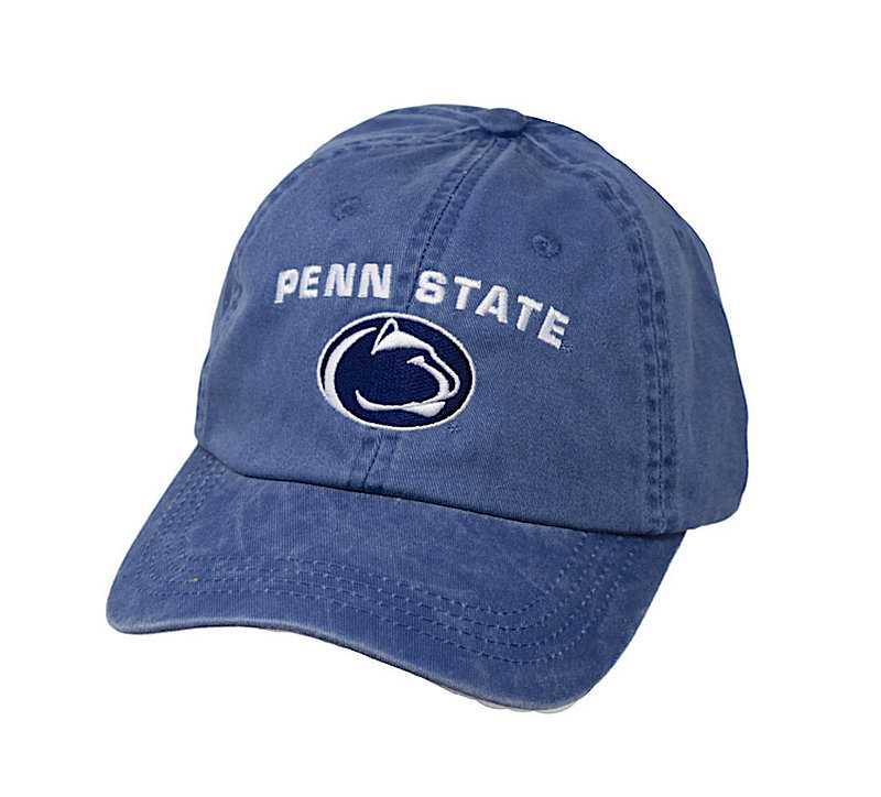 Ahead Penn State Arching Over Lion Head Youth Hat Blue Jean Nittany Lions (PSU) (Ahead)