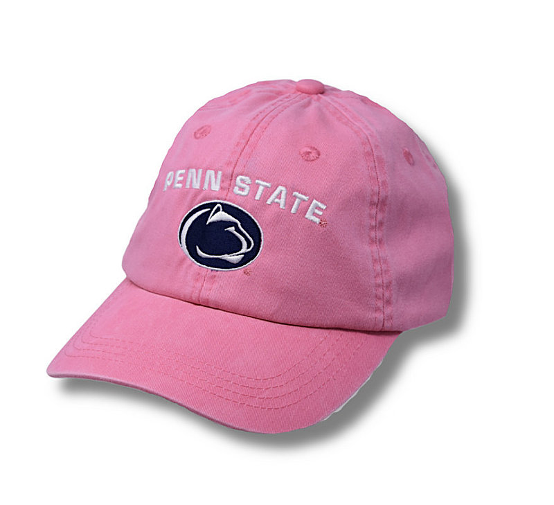 Ahead Penn State Arching Over Lion Head Youth Hat Watermelon Pink Nittany Lions (PSU) (Ahead )
