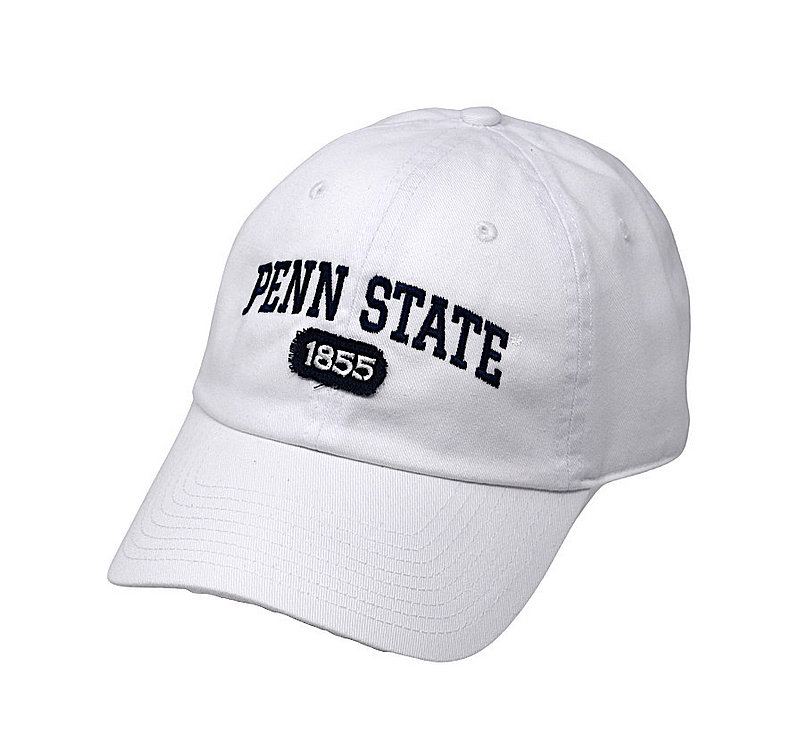 Ahead Penn State Established 1855 White Adjustable Hat Nittany Lions (PSU) (Ahead)